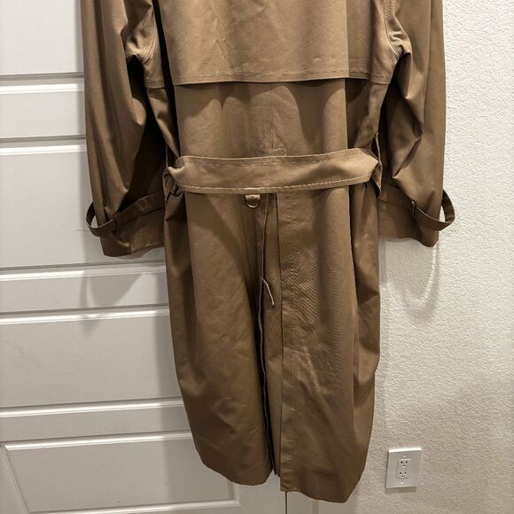 Burberry London Trench coat Nova Check Vintage Woman 44 US Liner Double Breasted - Picture 5 of 16